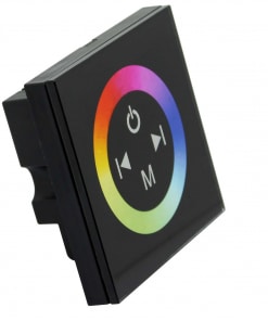 LED juostos RGB valdiklis montuojamas į sieną