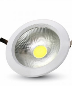 20W apvalus nedimeriuojamas LED šviestuvas COB lustas