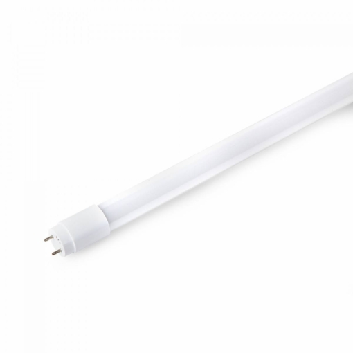 24W LED lempa T8 V-TAC 150cm, stikliniu dangteliu (Šviesos spalva: 4500K)