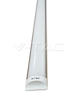 40W LED lempa T8 V-TAC 120cm, su matiniu dangteliu (Šiltai balta: 3000K)