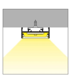 Paviršinis LED juostos profilis TOPMET VARIO30-01