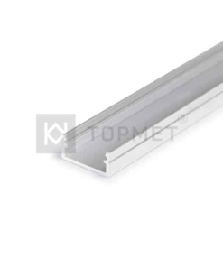 LED juostos profilis TOPMET BEGTON12 (neanoduotas aliuminis)-1m