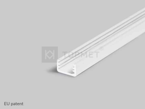LED juostos profilis TOPMET SLIM8, baltas - 1m.