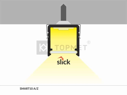 LED juostos profilis TOPMET SMART10