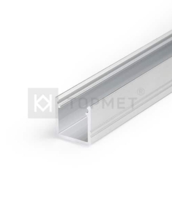LED juostos profilis TOPMET SMART10, neanoduotas aliuminis