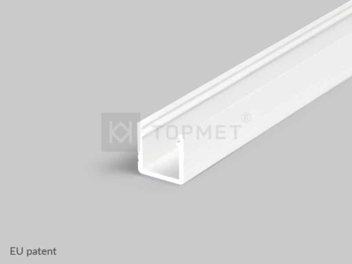 LED juostos profilis TOPMET SMART10, baltas