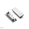 LED juostos profilio VARIO30-01 užbaigimo elementas, sidabrinis