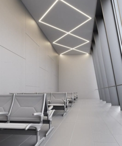 Priglaistomas LED profilis KLUS KOZEL oro uoste