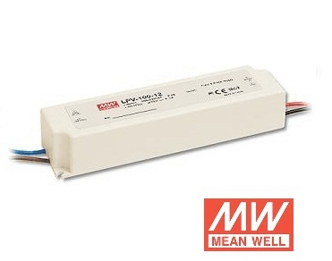 100W LED Maitinimo šaltinis Mean Well 12V IP67