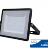 LED prožektorius 100W V-TAC su Samsung LED chip IP65 (juodas