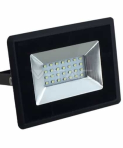 20W LED prožektorius V-TAC E-serija (juodas arba baltas) IP65