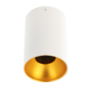 Apvalus šviestuvas su aukso spalvos reflektoriumi GTV TENSA