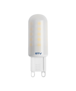 4W Plastikinė matinė LED lemputė GTV G9