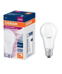 13W Dimeriuojama matinė LED lemputė E27 OSRAM A60 2700K