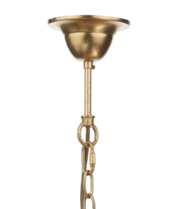 Pakabinamas šviestuvas su aukso spalvos dekoracijomis Dar ATTICUS