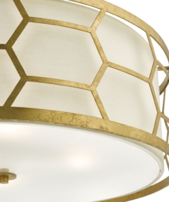 Pakabinamas šviestuvas su aukso spalvos dekoracija Dar EPSTEIN