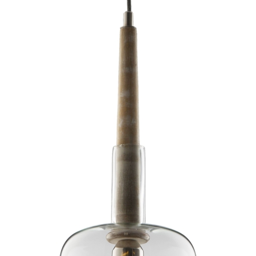 Pakabinamas šviestuvas su stikliniu gaubteliu Dar MUMBAI