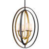 Modernus keturių lempučių šviestuvas Cosmolight DENVER