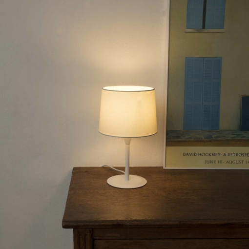 Stalo šviestuvas su tekstilės gaubtu Faro CONGA