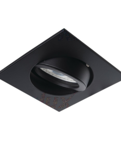 Reguliuojamas įleidžiamas šviestuvas su kvadratine dekoracija Kanlux DALLA