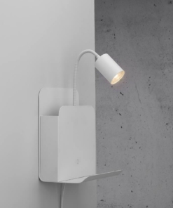 Sieninis šviestuvas su USB jungtimi ROOMI Nordlux