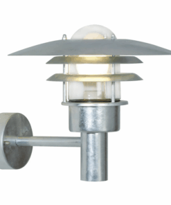 Sieninis lauko šviestuvas LONSTRUP IP44 cinkuotas